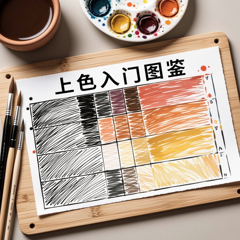 风起故事·上色入门图鉴·烤焦的录音·0073