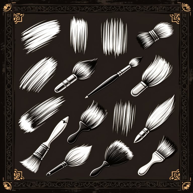 风起故事·笔刷技法示意·慢半拍的程·0079