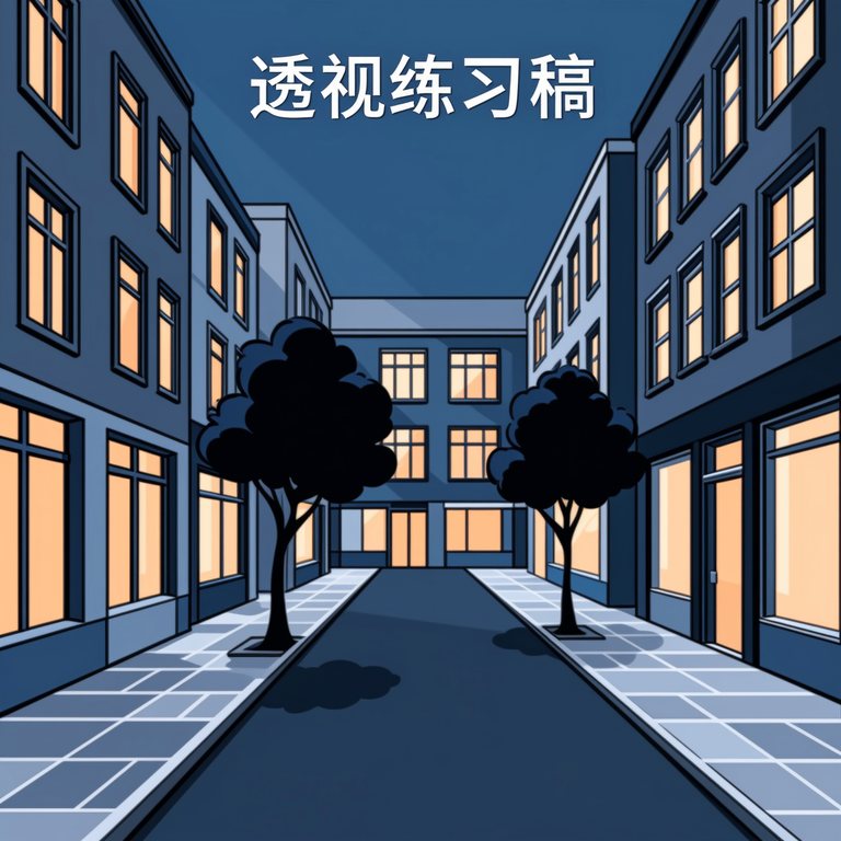 风起故事·透视练习稿·慢半拍的程·0080