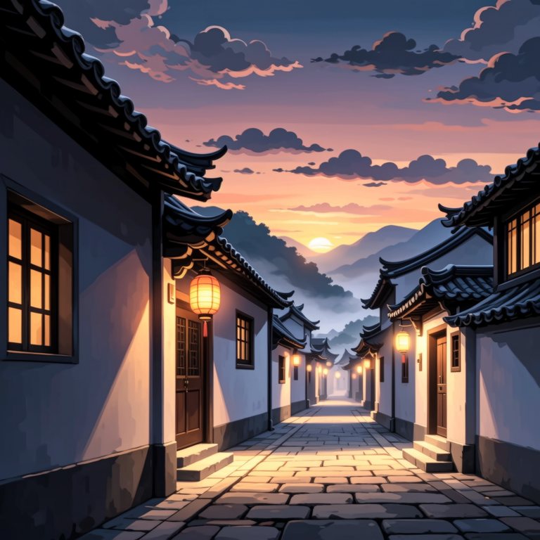 风起故事·背景氛围稿·慢半拍的程·0084