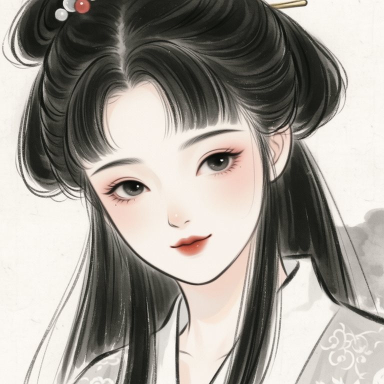 风起故事·头像上色示范·小小程序员·0100