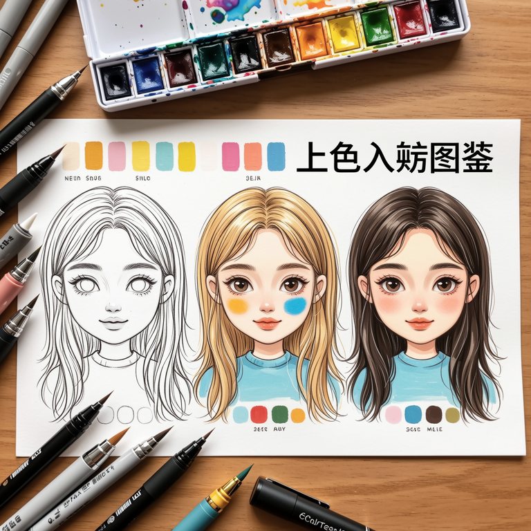 风起故事·上色入门图鉴·午夜录音棚·0127