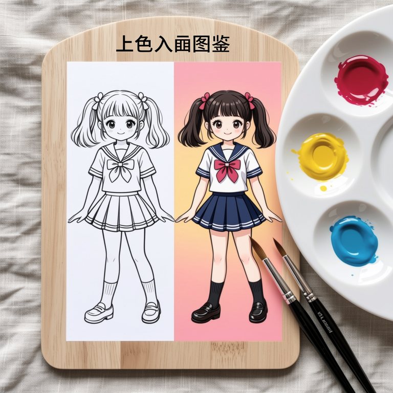 风起故事·上色入门图鉴·冷萃酱·0145