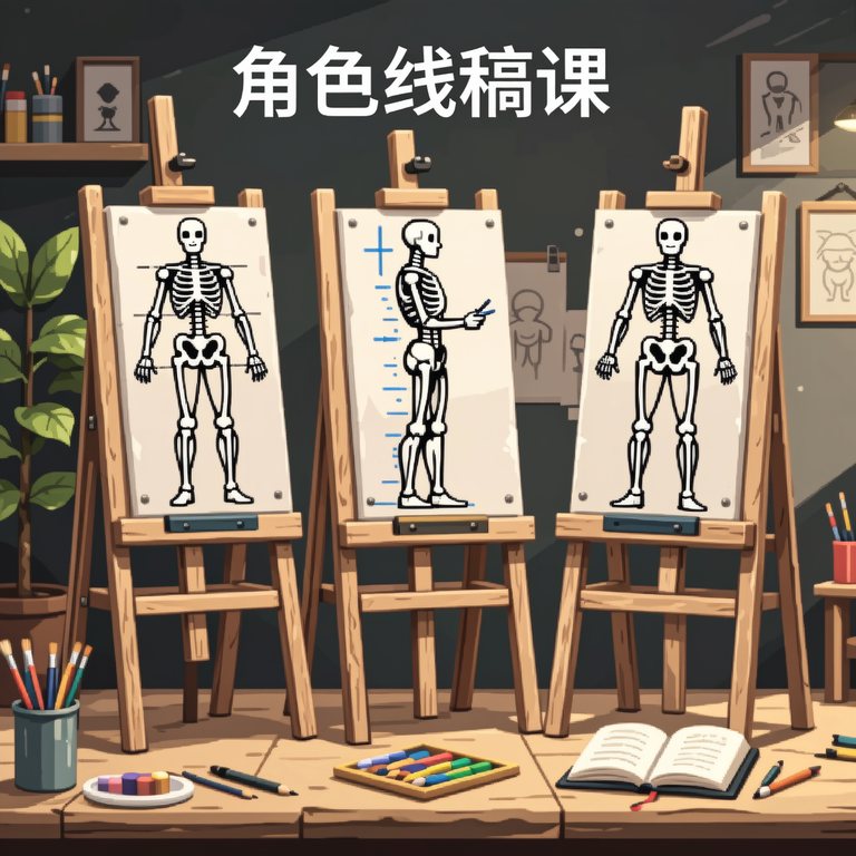 风起故事·角色线稿课·冷萃酱·0148