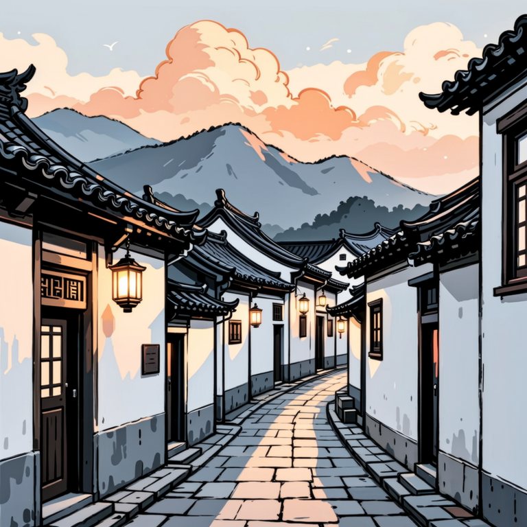 风起故事·背景氛围稿·雨天桑·0300