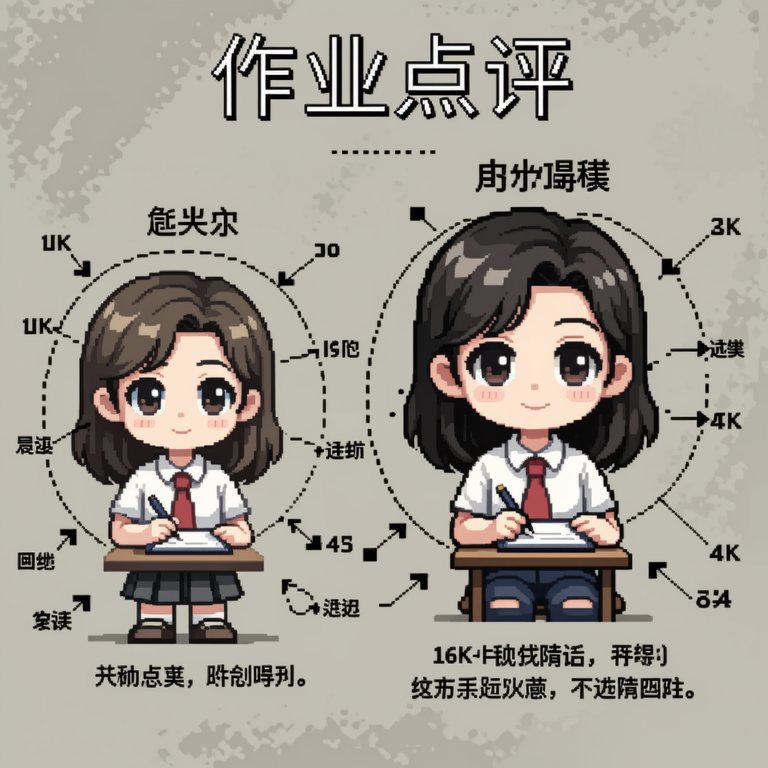 风起故事·作业点评示意·像素插画铺·0321