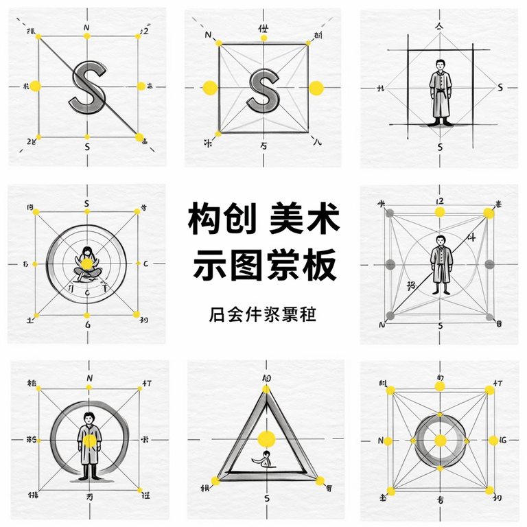 风起故事·构图示范板·发光的桑7·0471
