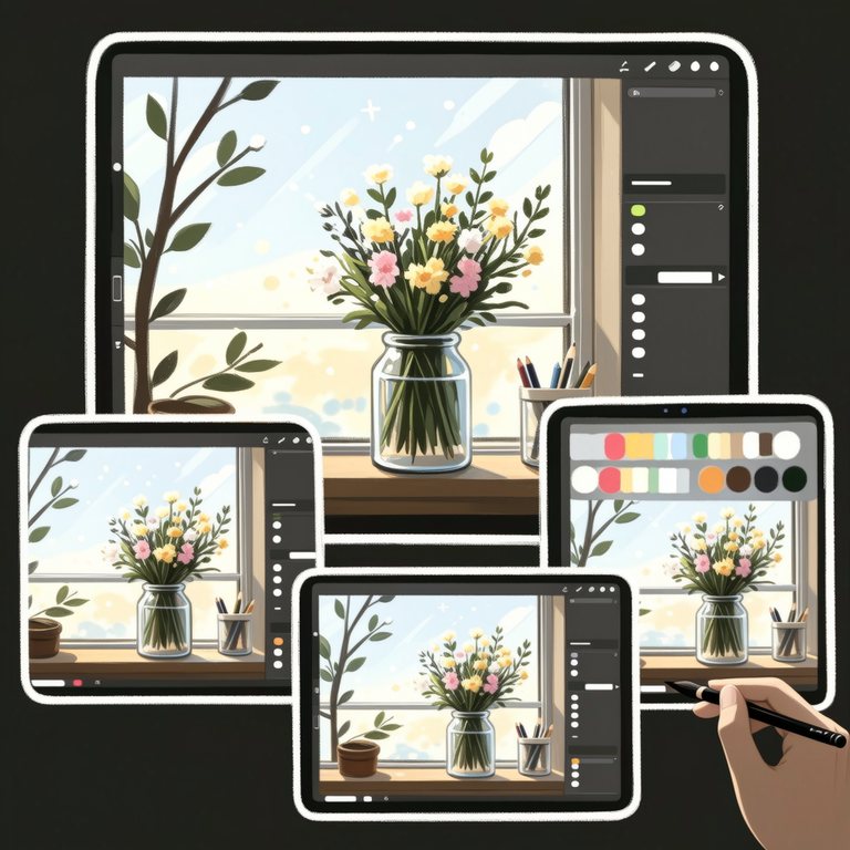 风起故事·直播课板书图·爱画画的厨·0536