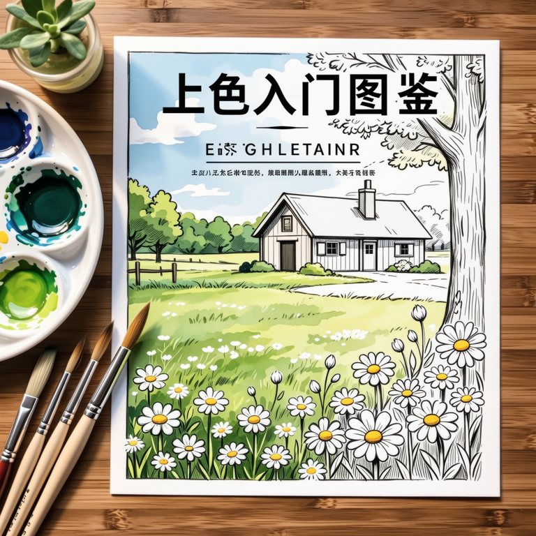 风起故事·上色入门图鉴·温柔的独立·0577