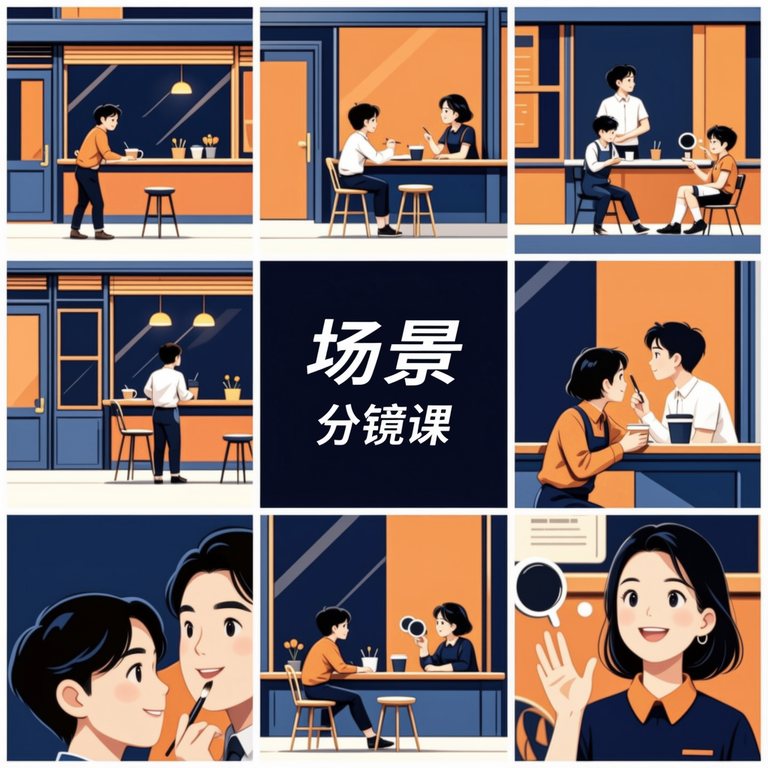 风起故事·场景分镜课·安静的编辑·0639