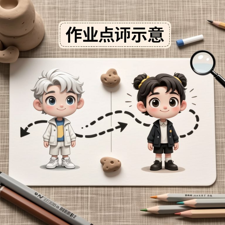 风起故事·作业点评示意·躺平设计喵·0717