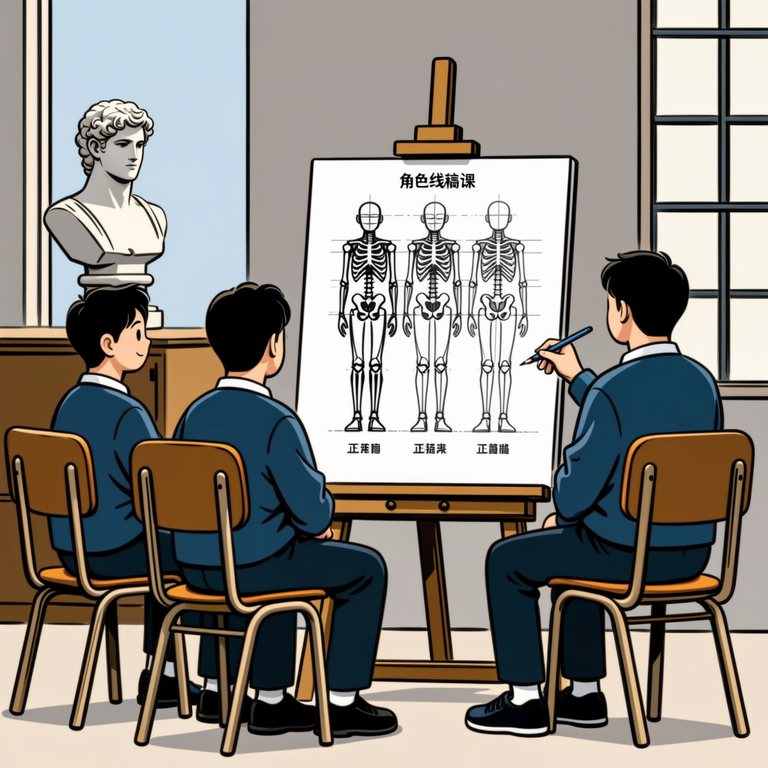 风起故事·角色线稿课·欧皇插画铺·0724