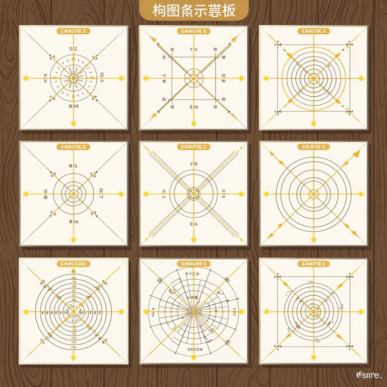风起故事·构图示范板·微醺画师2·0777