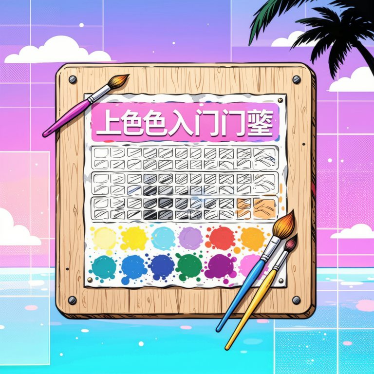 风起故事·上色入门图鉴·冷萃设计喵·0847