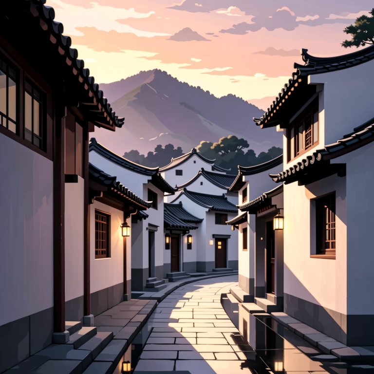 风起故事·背景氛围稿·爱画画的铺·0858