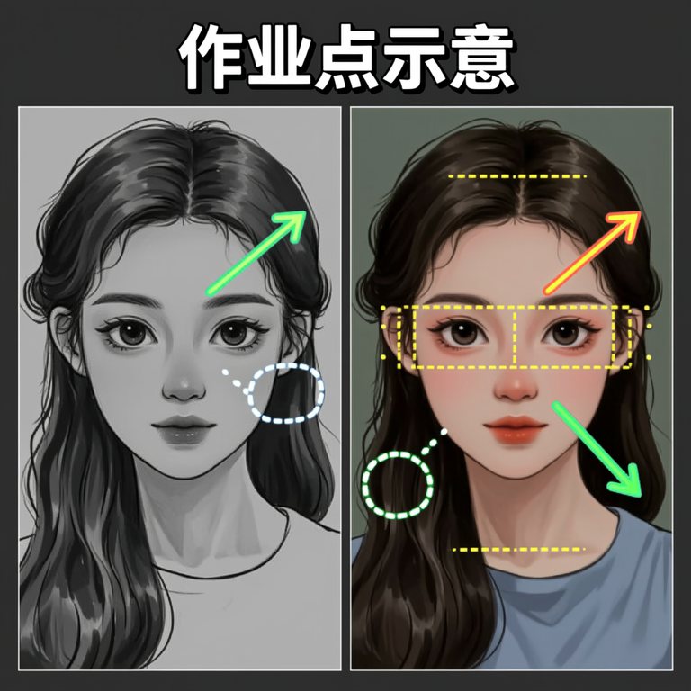 风起故事·作业点评示意·奶油模型控·0897