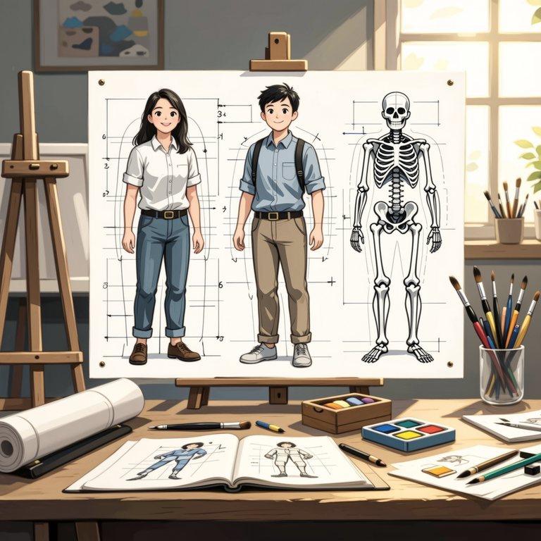 风起故事·角色线稿课·迷路的画师·0922