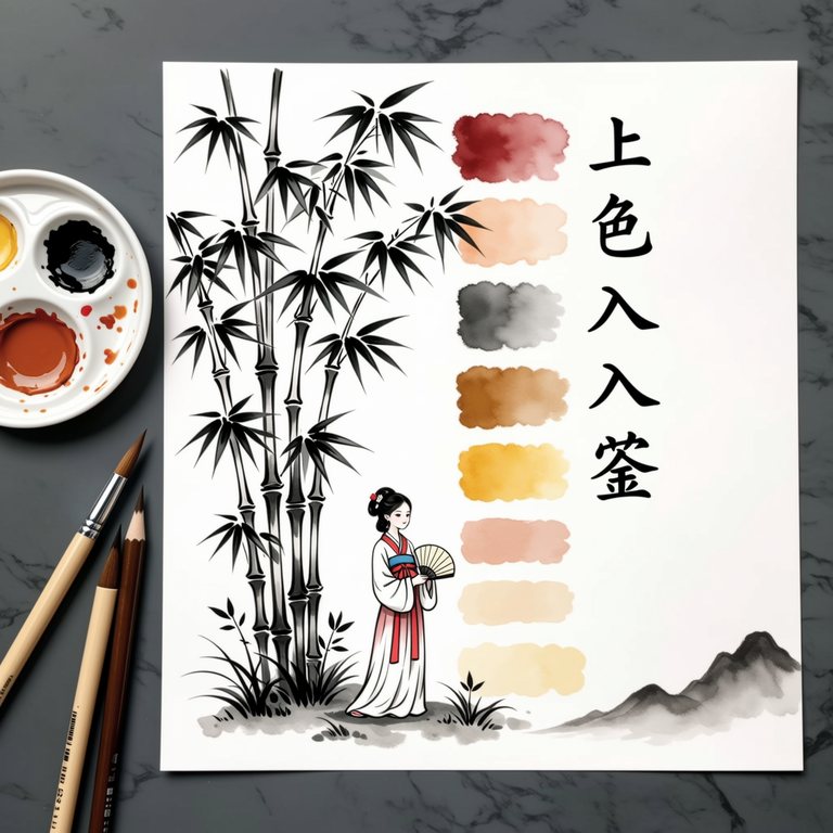 风起故事·上色入门图鉴·柠檬鼓手·0937